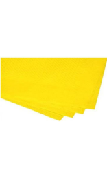 MANTEL CELULOSA 100x100 cm amarillo 40g extra
