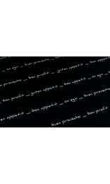 Mantel de Celulosa Negro 30x40cm 40g - On Egin