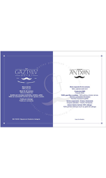 Mantel Personalizado Blanco 30x42 cm 80 g - Offset