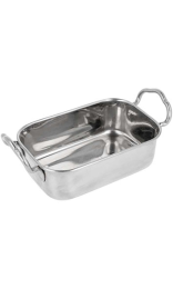 MINI CUBETA INOX 14,5x9,5x4,5 cm