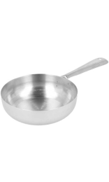 MINI SARTEN INOX Ø11,5x3,5 cm