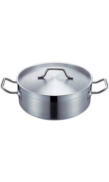 OLLA INOX CON TAPA 18 l Ø40x15,5 cm