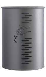 Palera Cilíndrica Perforada - Metal Pintada - 22 litros