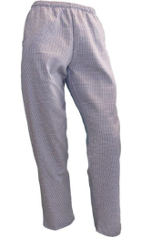 PANTALON CHEF UNISEX CINTURA ELASTICA 200g 65% 