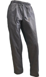 PANTALON CHEF UNISEX CINTURA ELASTICA 200g 65%