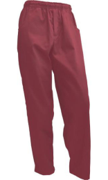 PANTALON CHEF UNISEX CINTURA ELASTICA 200g 65%