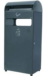 PAPELERA CON CENICERO 48 l y 4,7 l