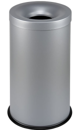 PAPELERA METALICA IGNIFUGA 50 l gris