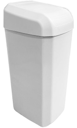 PAPELERA SWING LID HAS 45 l blanca