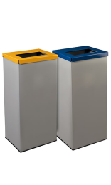 Papelera metálica todo 2x70L - Compra Online