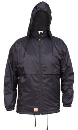 PARKA CHUBASQUERO NIGEL 70 g 100% nylon T-XL negra