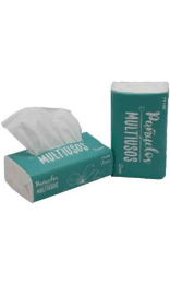 PAÑUELOS FACIALES MULTIUSOS GOFRADO CELULOSA 100%