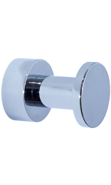 PERCHA SIMPLE LOU  Ø20 mm inox satinado
