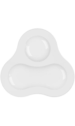 PLATO APERITIVOS 24 cm SATURNO Costaverde