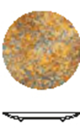 PLATO COUPE 16 cm SATURNO COUPE GRUNGE Costaverde