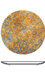 PLATO COUPE 28 cm SATURNO COUPE GRUNGE Costaverde