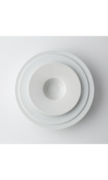 PLATO GOURMET 29 CM BLANCO