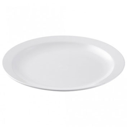 PLATO LLANO 233x24 mm policarbonato blanco 