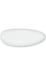 PLATO PEQUEÑO 27x18 cm ISOLA BLANCO Costaverde