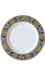 PLATO PRESENTACION 32 cm MELIDE YELLOW FLOWER