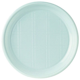 PLATO PS LLANO 22 cm crema reutilizable