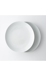 PLATO STEAK 30 CM BLANCO