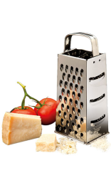 RASPADORA INOX 4 USOS DISTINTOS 10,5x8x23 cm