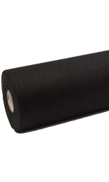ROLLO MANTEL SPUNBOND 120x50m negro 50g precortado