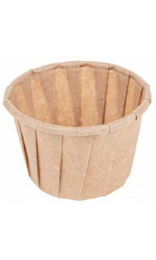 SALSERA KRAFT papel plisado 22 ml Ø36x28mm