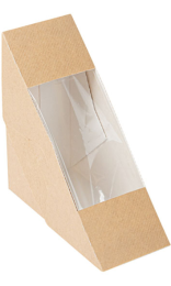 Cartón para Sandwich con Ventana OPP 220g - ¡Compra Ahora!