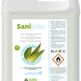 SANIPLUS Aloe Vera gel manos hidroalcoholico