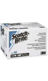 SCOTCH BRITTE 86 3M almohadilla verde 158x224 mm
