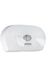 SCOTT CONTROL Blanco Mini Twin dispensador 