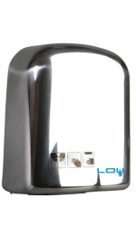 SECAMANOS AIRE LOU pulsador inox brillo 2000 w