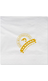 Servilleta Personalizada 20x20 cm Blanca Lisa