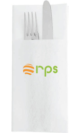 Servilleta Airlaid 30x33 60g Mini Canguro Blanca Personalizada