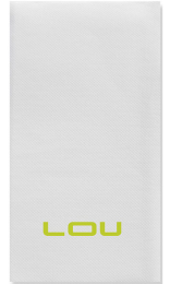 Servilleta Blanca Personalizada | Tamaño 30x40 cm | 2 Colores