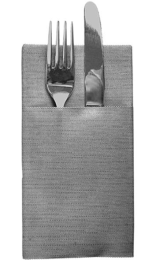 Servilleta CANGURO Luxe negra 33x40 cm HYDRO AIRLAID 60g