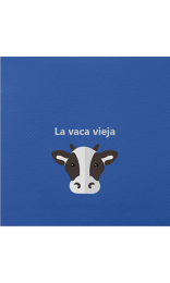 Servilleta Personalizada Azul 40x40 cm - Pack de 240 - 2 Colores