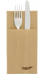 Servilleta Compostable Natura 40x40cm - 55g | Canguro