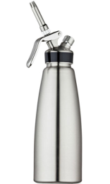 SIFON MONTADOR DE NATA 1 l Ø 9,5x26,5 cm plateado 