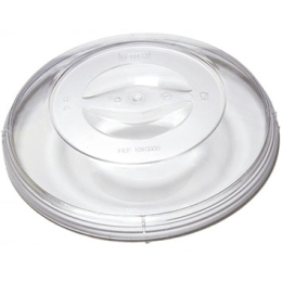 Tapa de Cúpula de Policarbonato Transparente 238x42mm - Para Plato Llano 233mm