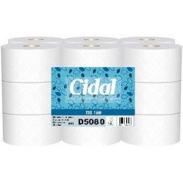 TIS 180 Flex - Papel Higiénico Mini Jumbo Laminado