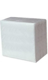 Servilleta blanca gofrada TIS 30x30 1c - Celulosa 100%