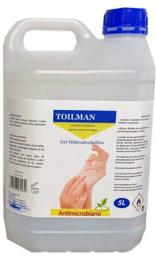 TOILMAN B.A.C. gel manos hidroalcoholico virucida