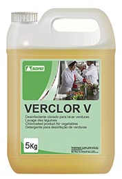 VERCLOR-V desinfectante clorado verdura,utensilios