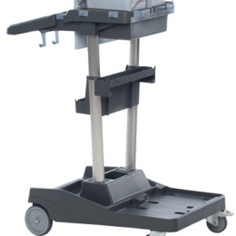 VOLEOPRO Standard - Juego de 2 cubos 6L con clip, azul y rojo - Vileda