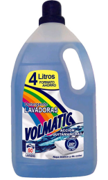VOLMATIC detergente liquido lavadora accion